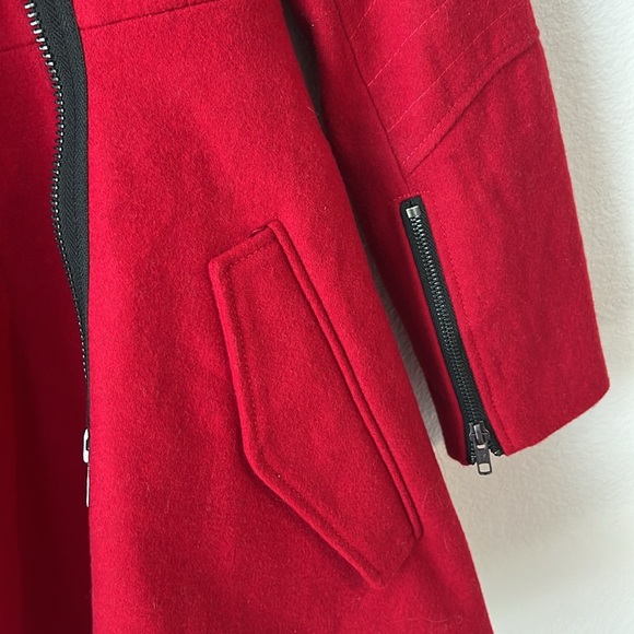 ASOS Red Coat - Women's 6 - Picture 3 of 10